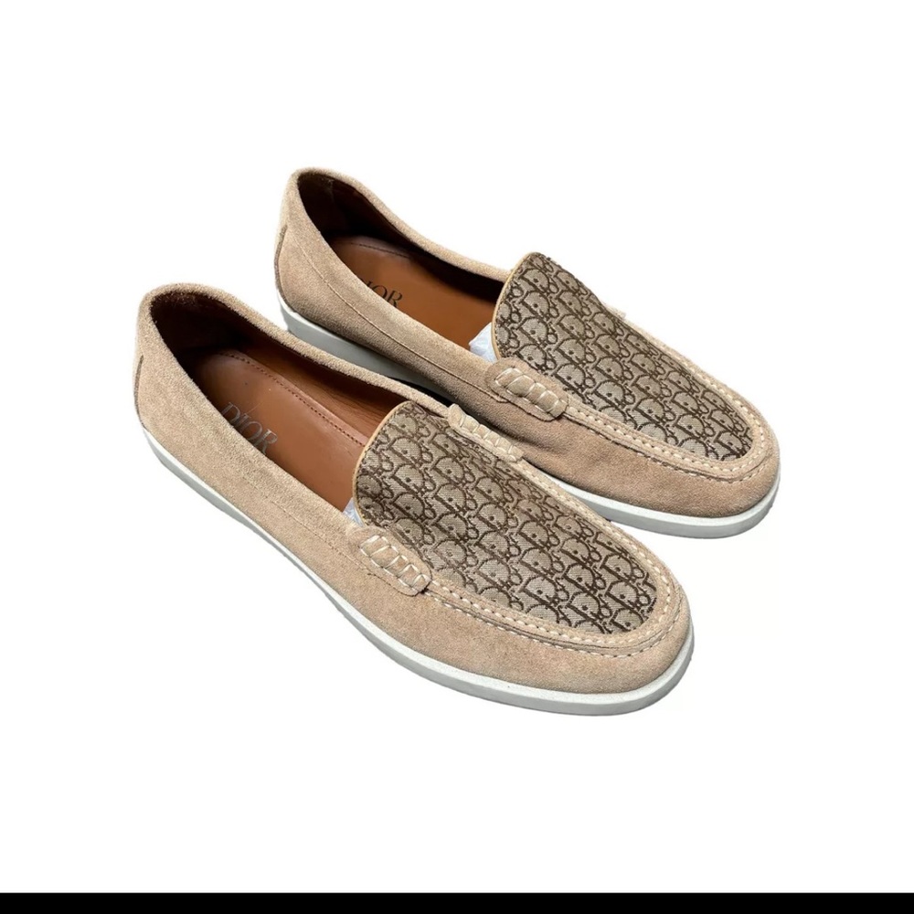 Dior Men’s Oblique Suede Loafers